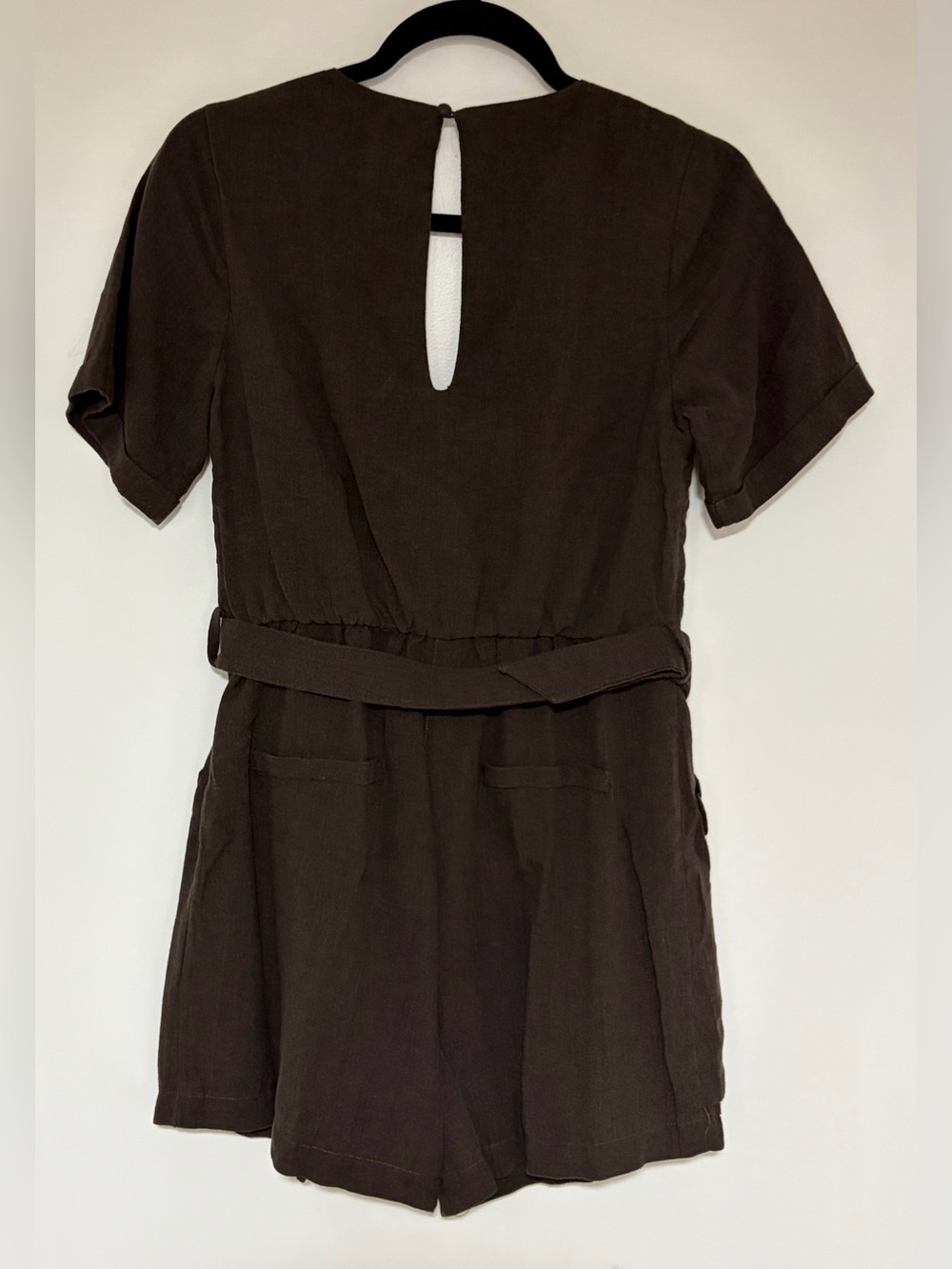 Heartloom Revolve Women’s Parina Linen Blend Shorts Romper in Coco Size XS - Picture 6 of 12